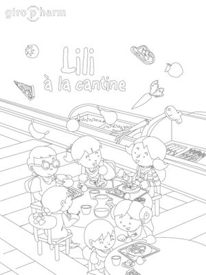 Coloriage Lili Cantine