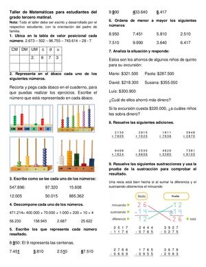 3° Doc. C  Matemáticas  Irina A.  - H Sotelo