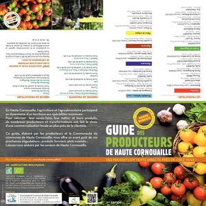 Guide Producteurs De Haute Cornouaille