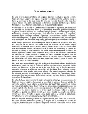 Ya Los Arrieros Se Van