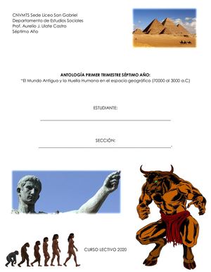 Antologia Séptimo Primer Trimestre 1