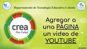 CREA: Página Con Video
