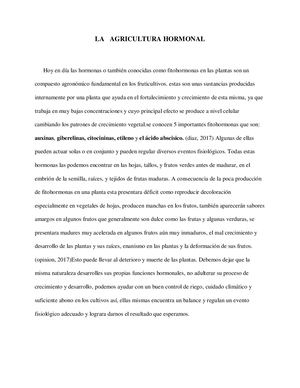Articulo Sobre Fitohormonas