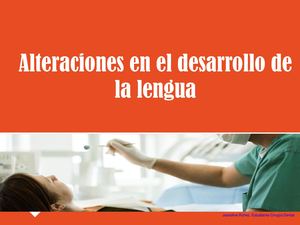 Alteraciones En El Desarrollo De La Lengua