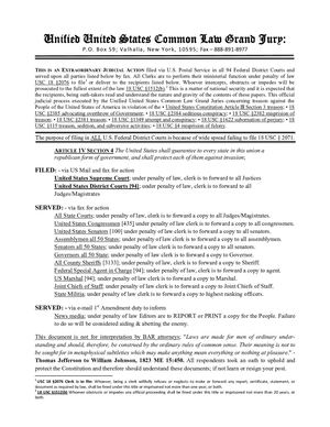 2 Mandamus To Sheriff ORDERS TO THE SHERIFF