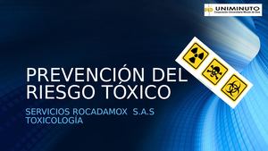 Prevención Del Riesgo Tóxico 1