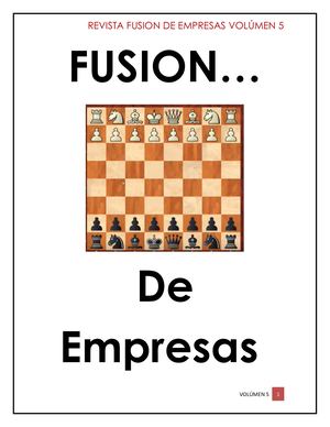 Revista Digital Volumen 5 Fusión De Empresas