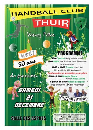 Livret 50 ans du HBCThuir