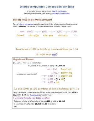 Interés Compuesto