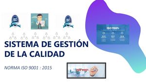 Sistema De Gestion Calidad (Norma Iso 9001 2015) Convertido