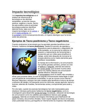 Impacto Tecnológico