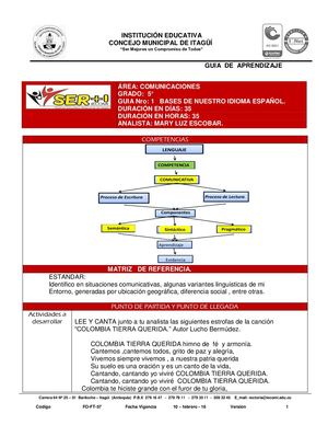 COMUNICACIONES 5° GUIA N°1