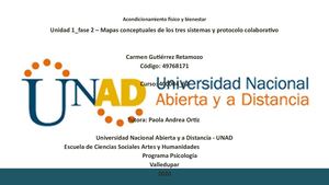 Fase 2 Mapa Conceptual De Los Tres Sistemas Y Protocolo Colaborativo