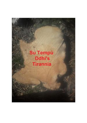 Su Tempù Ddhi's Tirannia