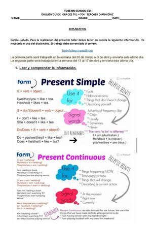 English Guide 701 704