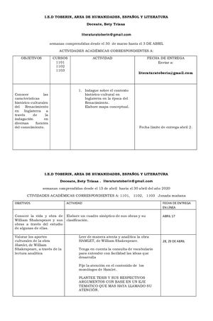 Trabajo En Linea Once Mes De Abril