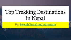 Top 10 Trekking Destinations In Nepal