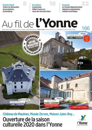 Au fil de l'Yonne N°166 - Avril 2020