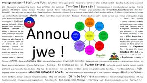 Tim-Tim ! Bwa sèk ! : Komande Diksyònè A