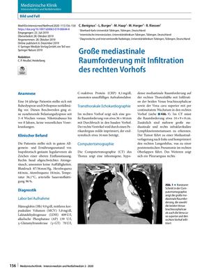 14 Große Mediastinale Raumforderung Mit Infiltration Des Rechten Vorhofs