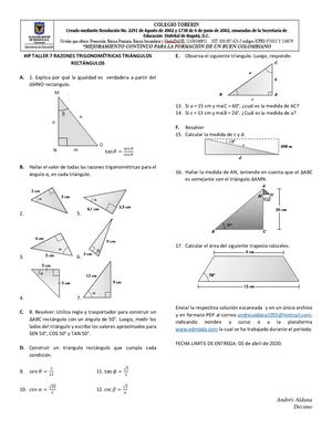 Talleres Grado Decimo 30 Marzo Al 17 Abril