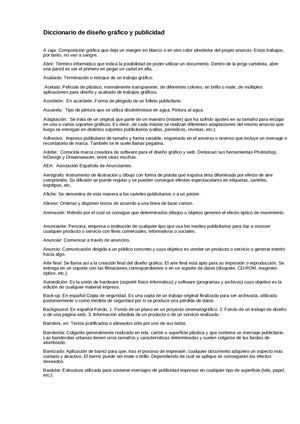 Diccionario De Diseño