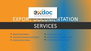 Steps To Use Export Documentation Services For First Time