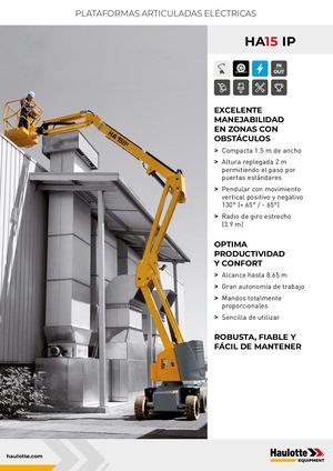 HA15 IP - ES -  Ficha técnica