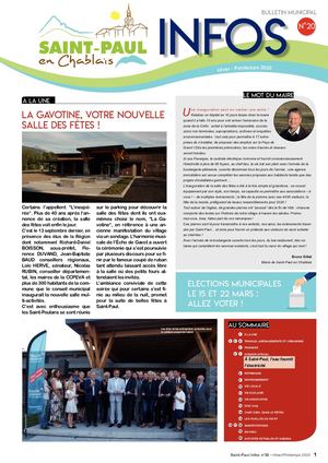 Mairie Saint Paul En Chablais Bulletin N°20(1)