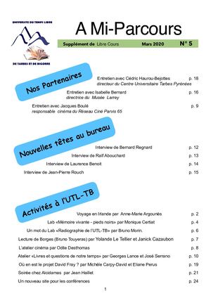 A Mi-Parcours N° 5 Mars 2020