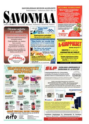 Savonmaa 14 1.4.2020