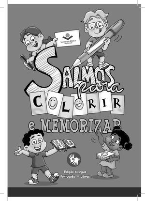 Salmos para Colorir - Sociedade Bíblica do Brasil