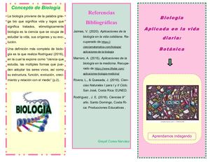 Folleto Biología Greydi