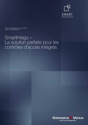 Documentation Smart Intego Simons Voss