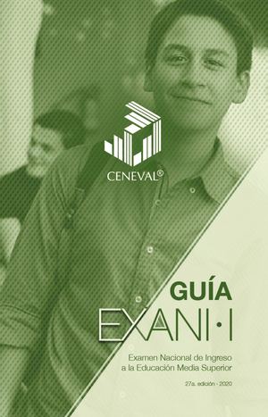 Guía Exani I 27a Edición 2020