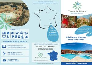 Brochure Domaine De Bacchus Location Vacances ROUSSILLON