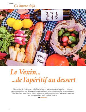 Le Vexin... ...de l’apéritif au dessert