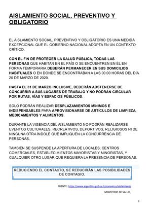 Aislamiento social, preventivo y obligatorio.TALLER DE APOYO PEDAGÓGICO
