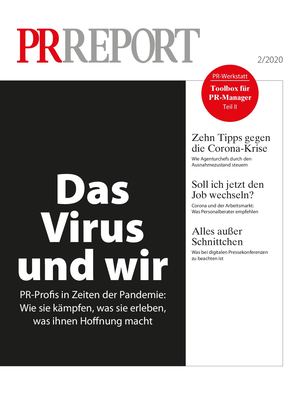 PRREPORT 02/2020 Ausgabe Vorschau