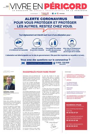 Vivre En Perigord N59 : Coronavirus