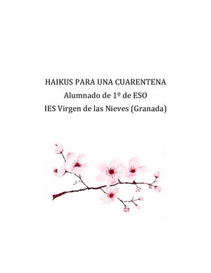 Haikus Para Una Cuarentena