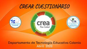 Crear Cuestionario En Plataforma Crea