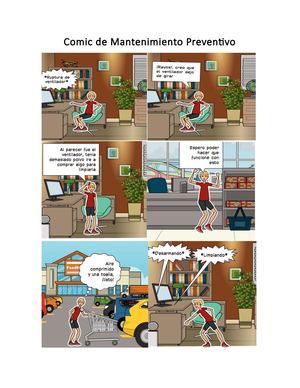 Comic De Mantenimiento Preventivo