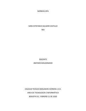 Normas Apa