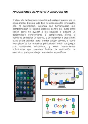 Ap Licaciones De Apps Para La Educacion
