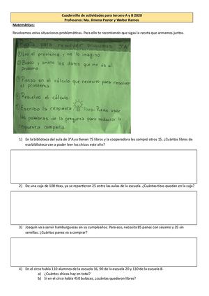 Cuadernillo Actividades Suspención De Clases