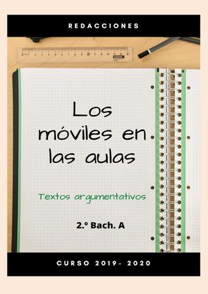 Móviles en el aula 2.º Bach. A