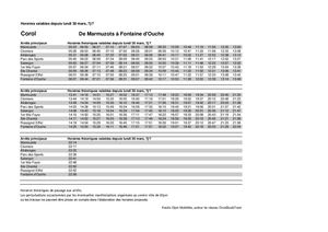 Corol > Fontaine D'ouche (COVID-19 depuis lundi 30 mars, 7j/7)