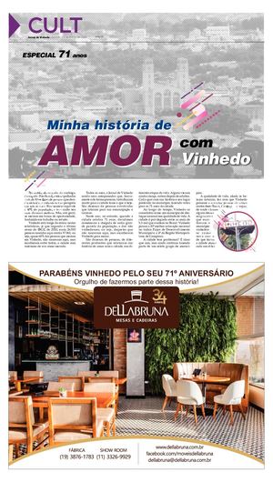 Especial Jornal De Vinhedo Aniversario 2 De Abril 2020