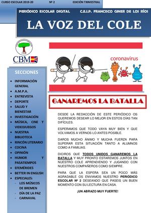 Periódico Escolar Digital Nº2